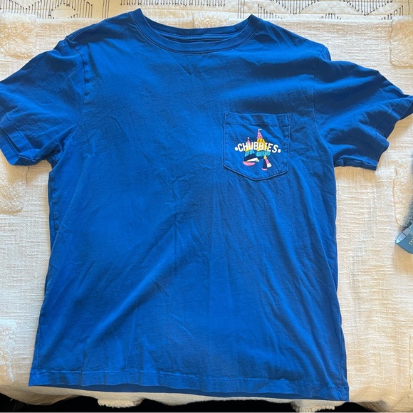 chubbies Other - Chubbies Sky Blue Cotton Tee